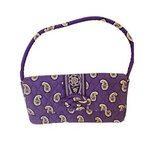 Vera Bradley Purse‎ Purple Med Paisley arm Bag Pocketbook